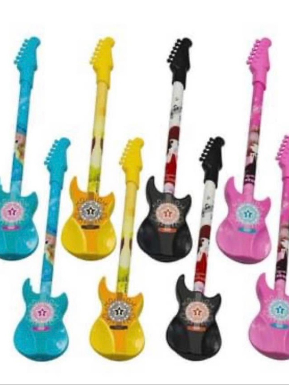 4pcs Fashion Guitar Pens